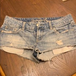 American eagle jean shorts